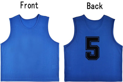 Training Mesh Sports Pinnies Numbered (1-12)