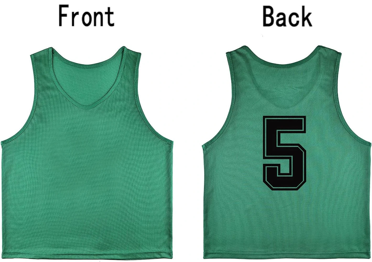 Training Mesh Sports Pinnies Numbered (1-12)