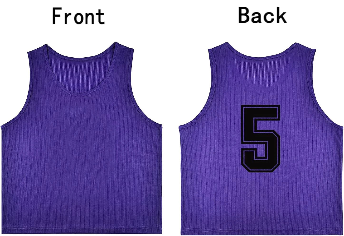 Training Mesh Sports Pinnies Numbered (1-12)