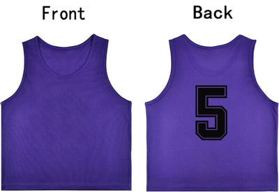 Training Mesh Sports Pinnies Numbered (1-12)