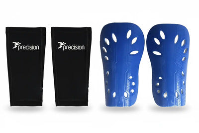 Precision Pro Matrix Shin Guard Sleeves & Lightweight Soccer Shin Guard Bundle